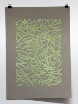 LinoPrint_CAlligraffiti